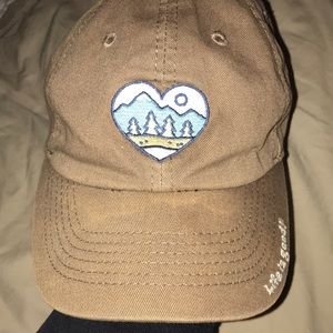 Brown life is good hat